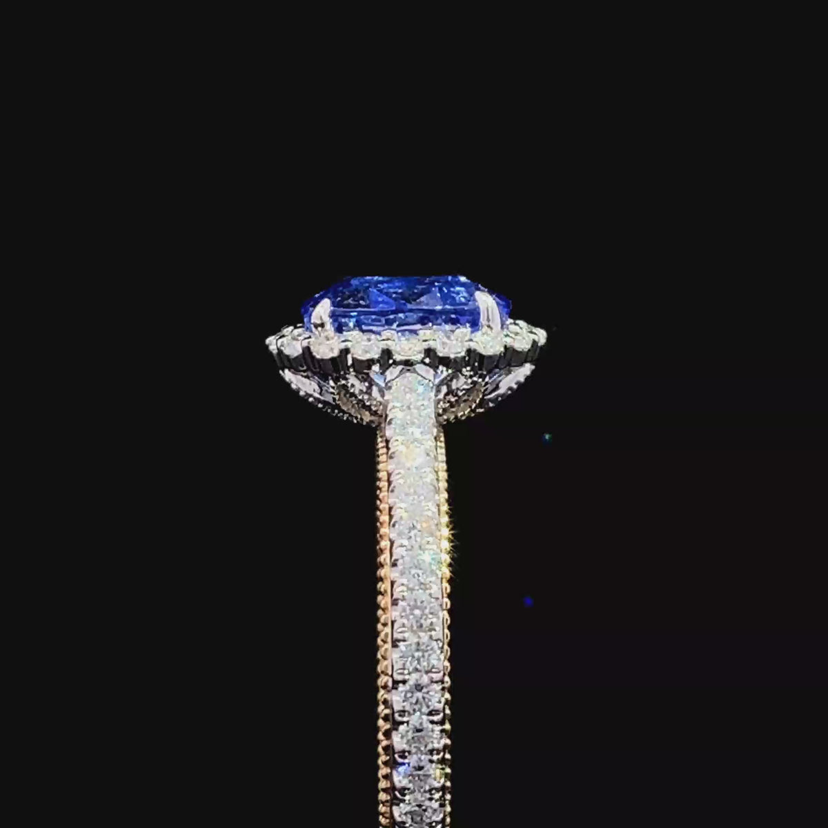 Natural Cornflower Sapphire – Storm Baker Jewellers