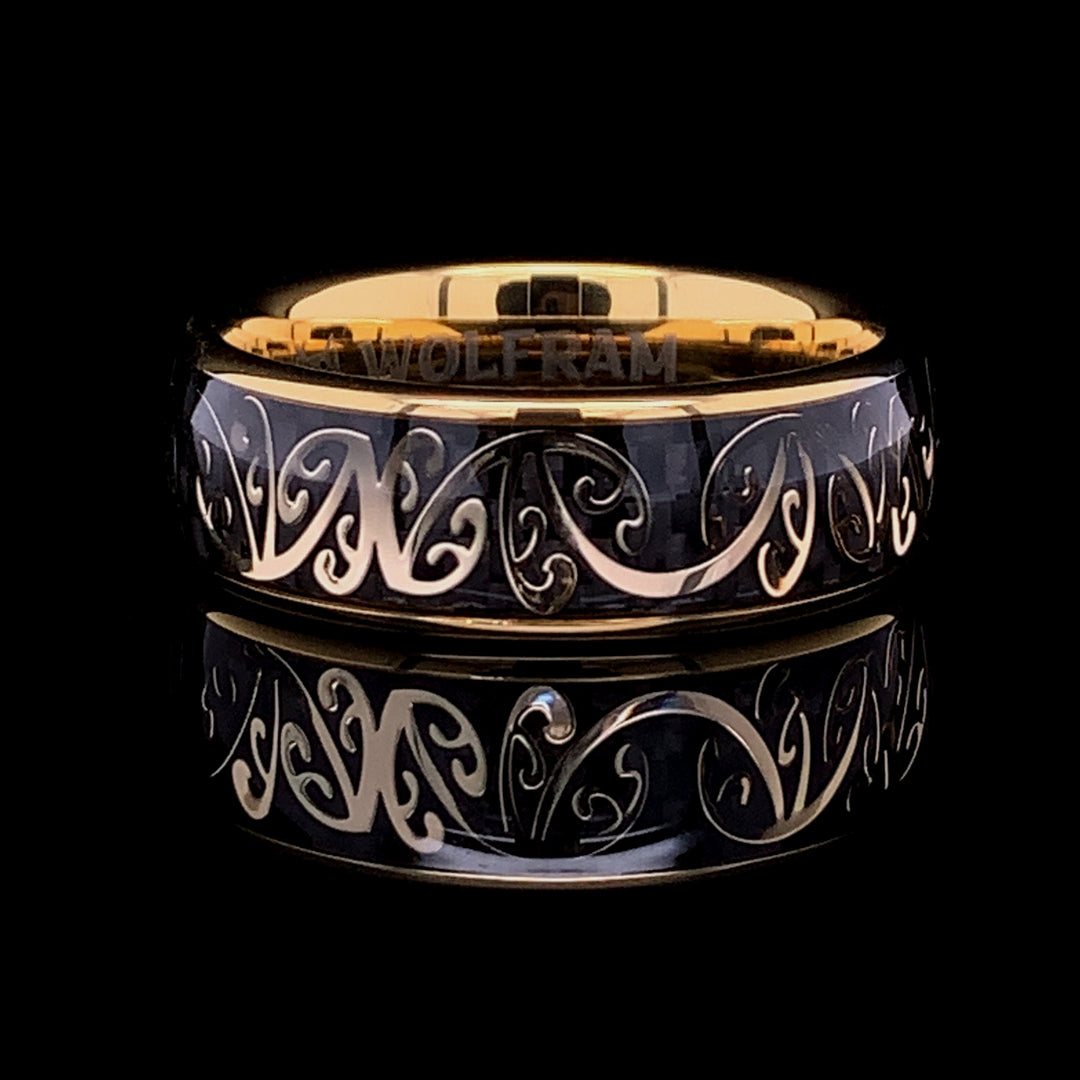 The Golden Koru Ring