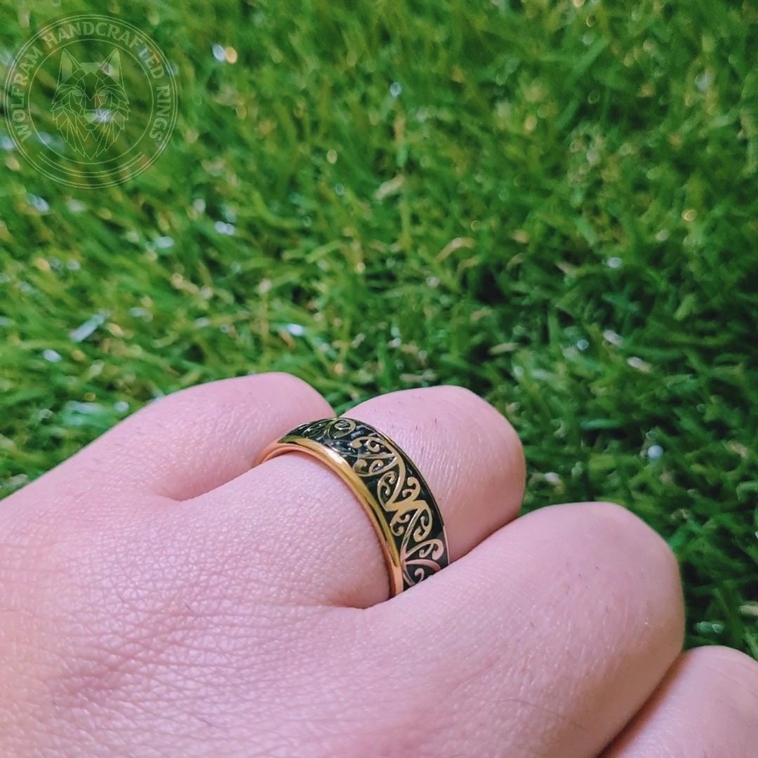 The Golden Koru Ring – Storm Baker Jewellers