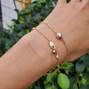Floating Lab Diamond Bracelet