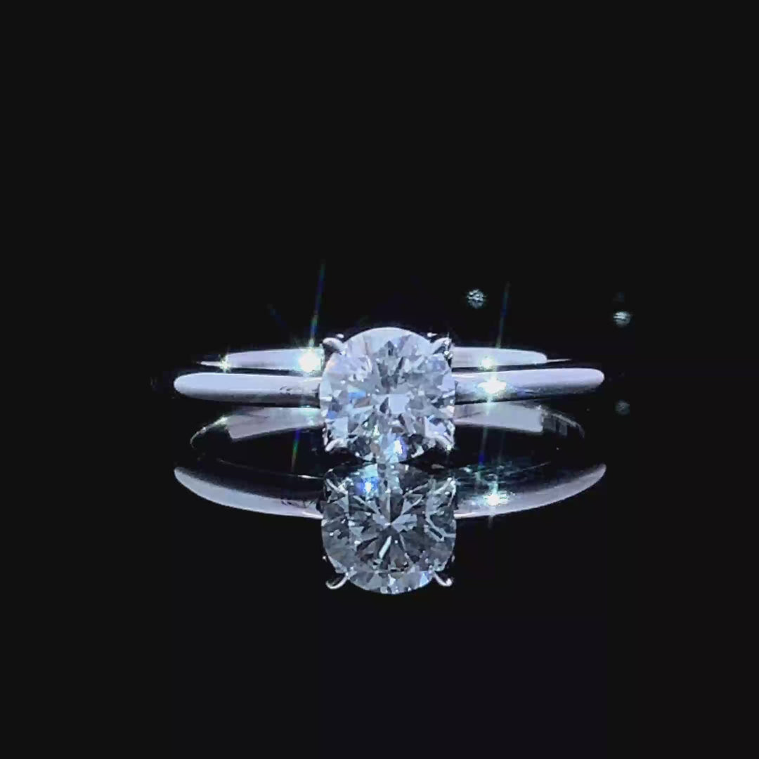 0.56ct Lab Diamond Solitaire