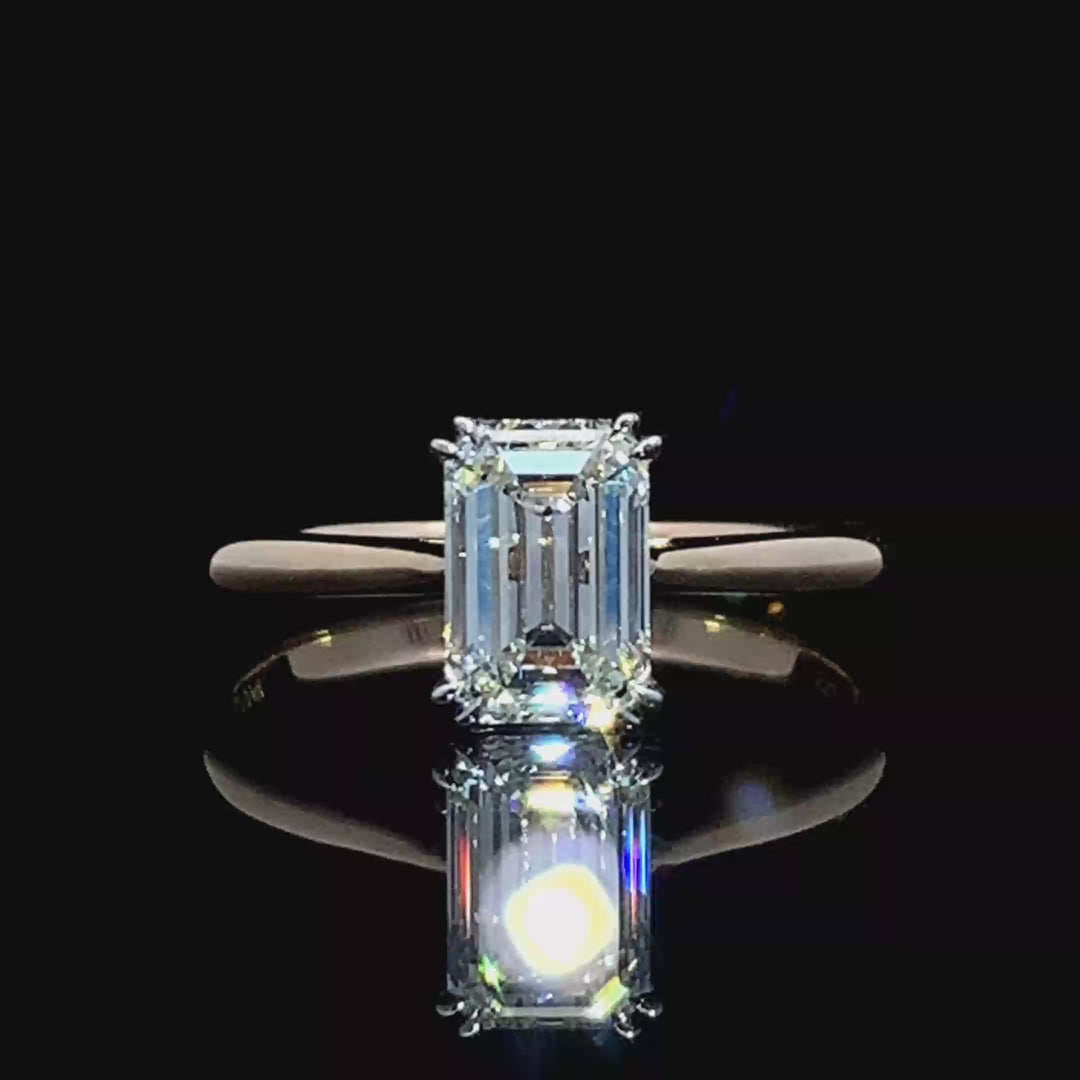1.53ct Emerald Cut Ring