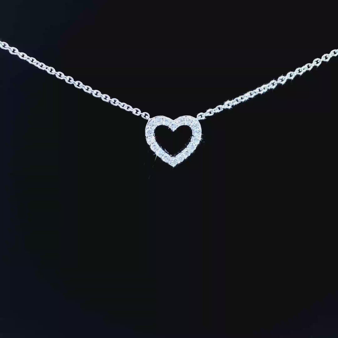 Diamond Heart Pendant