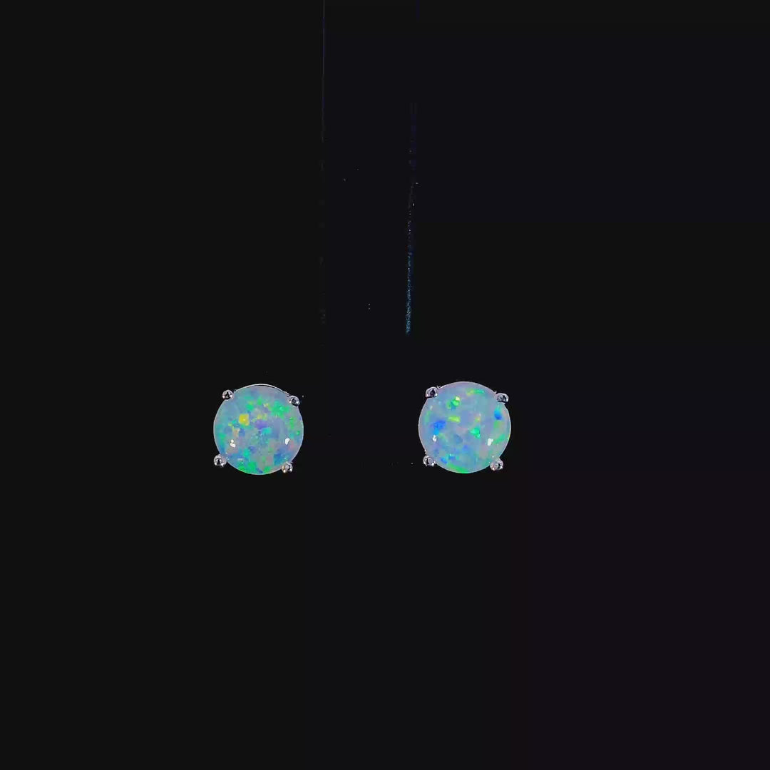 Crystal Opal Earrings