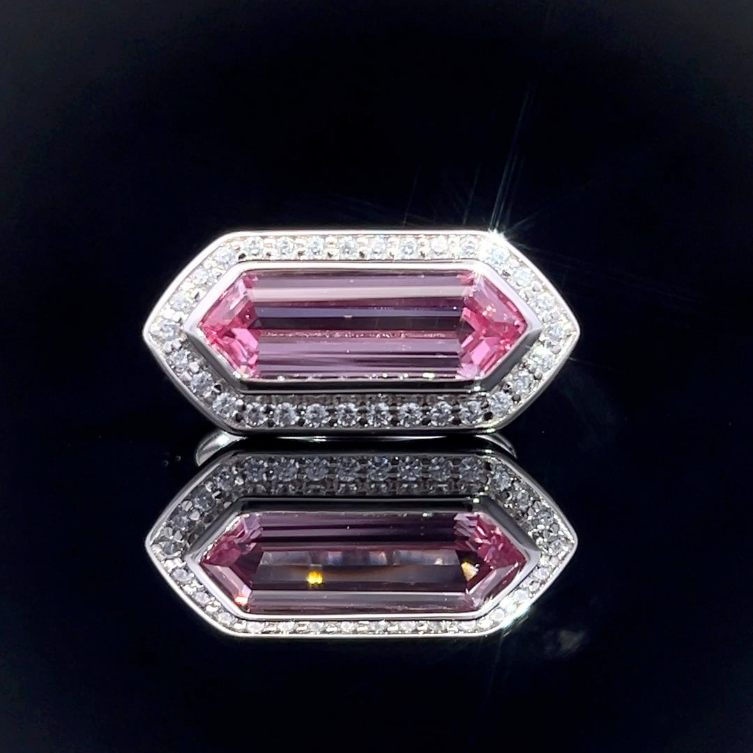 Lab Sapphire & Moissanite