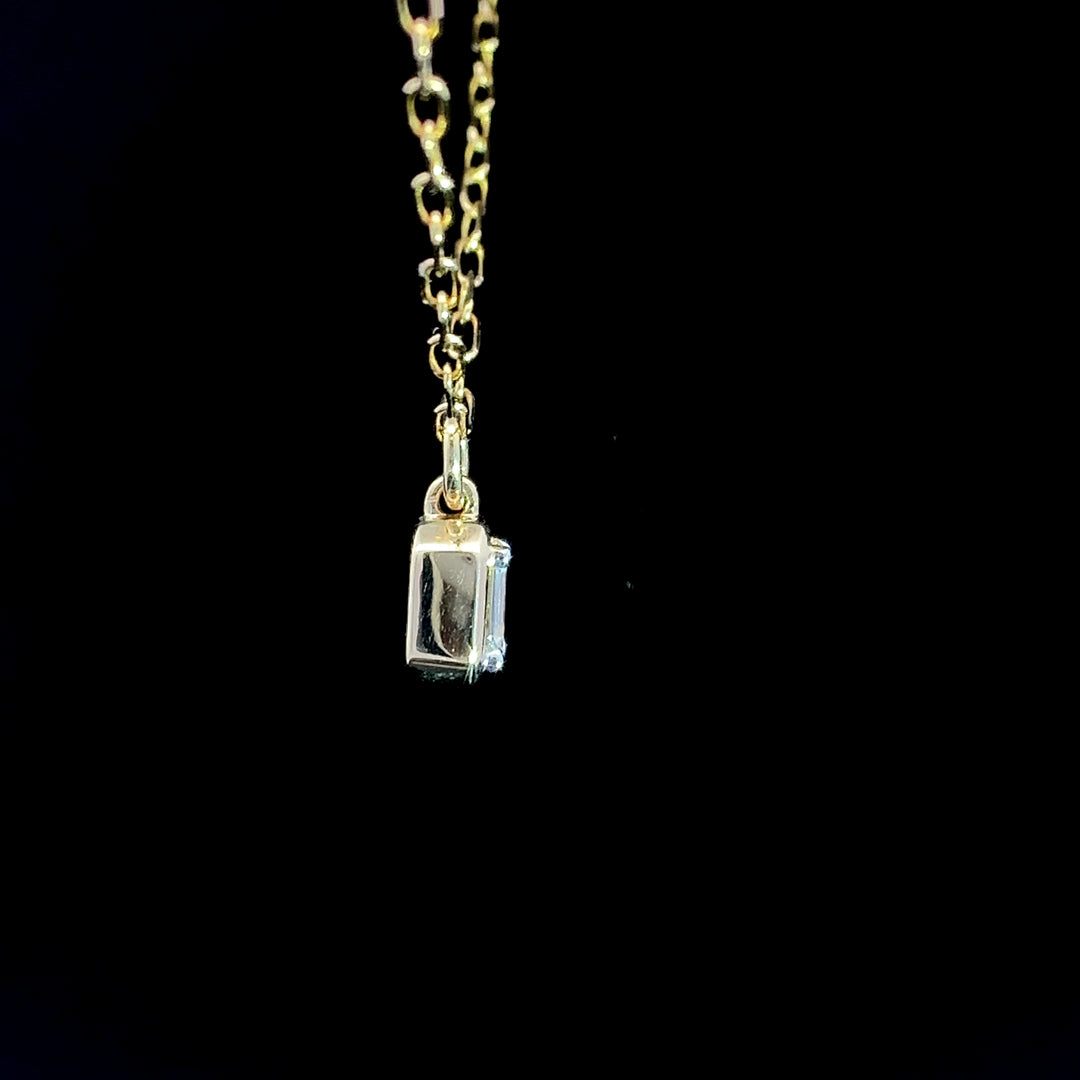 Emerald Cut Box Chain