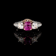 Pink Sapphire & Diamond