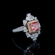 Pink & White Diamonds  - 0235