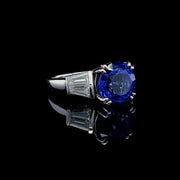 Tanzanite & Tapered Baguettes - 0234