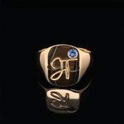 18k Signet Ring  - 0218