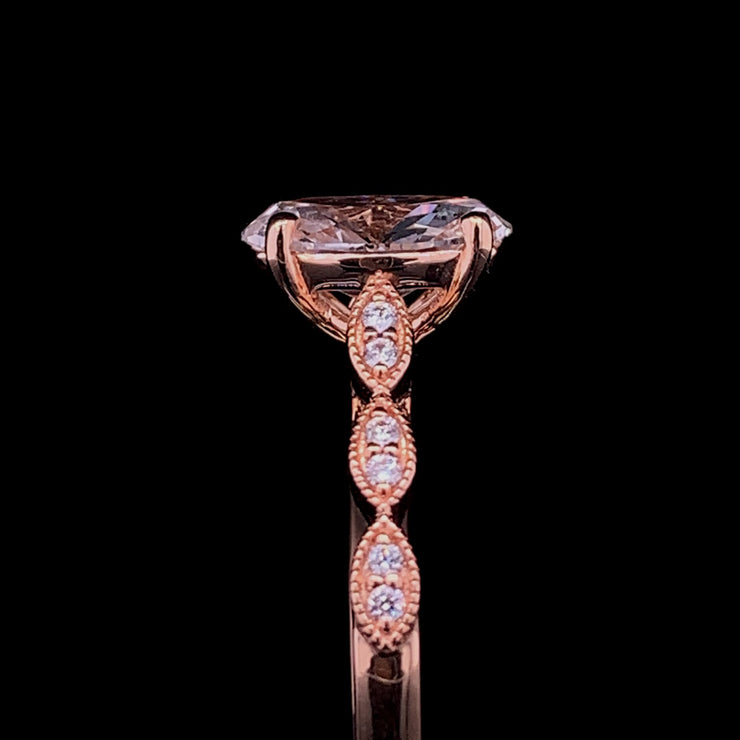 Oval Wedding Set