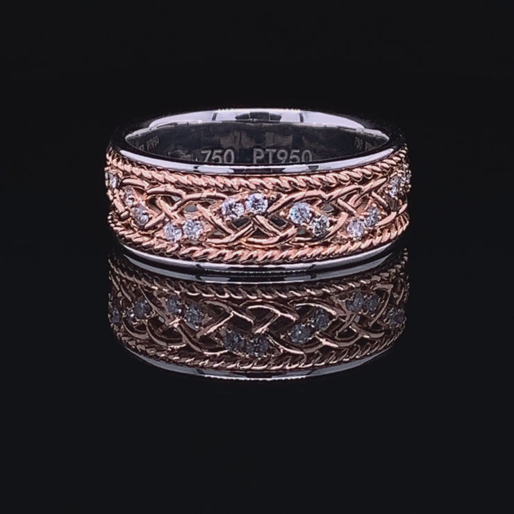 Black & White Diamond Band