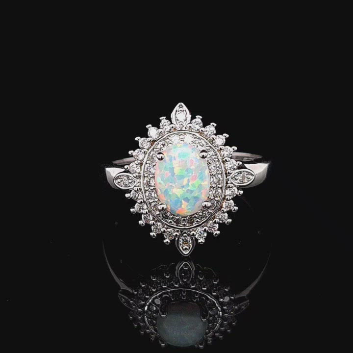 Daphne Opal Ring