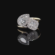 Diamond Halo Toi et Moi - 0252