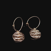 Moons of Gold Earrings