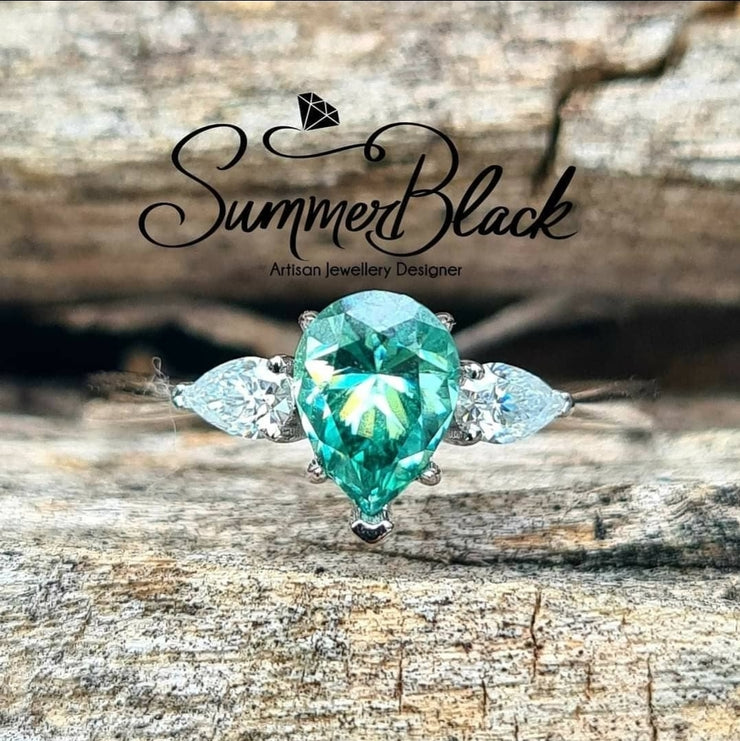 Teal Pear - Custom 0078
