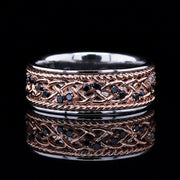 Black & White Diamond Band