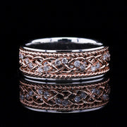 Black & White Diamond Band