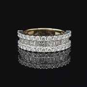 Mary Multi Stone Lab Diamond Band