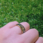 The Golden Koru Ring